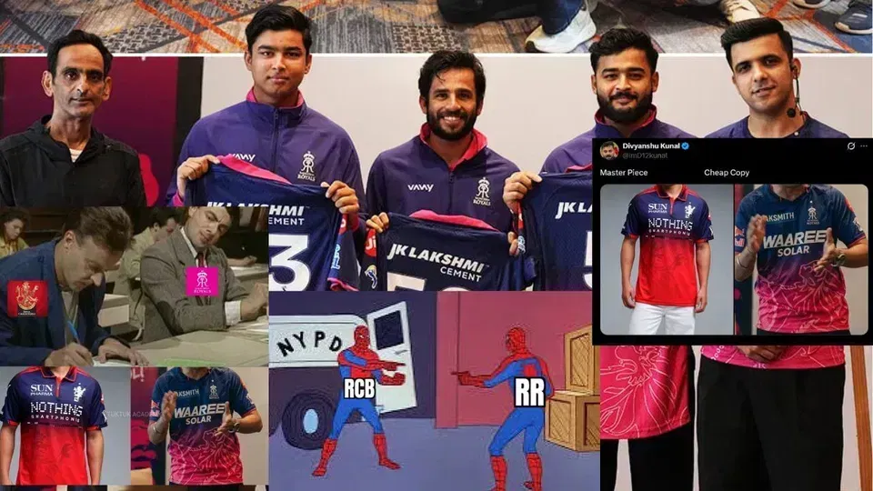 फ़ैंस ने नई IPL जर्सी के लिए राजस्थान रॉयल्स को किया ट्रोल, यह है कारण